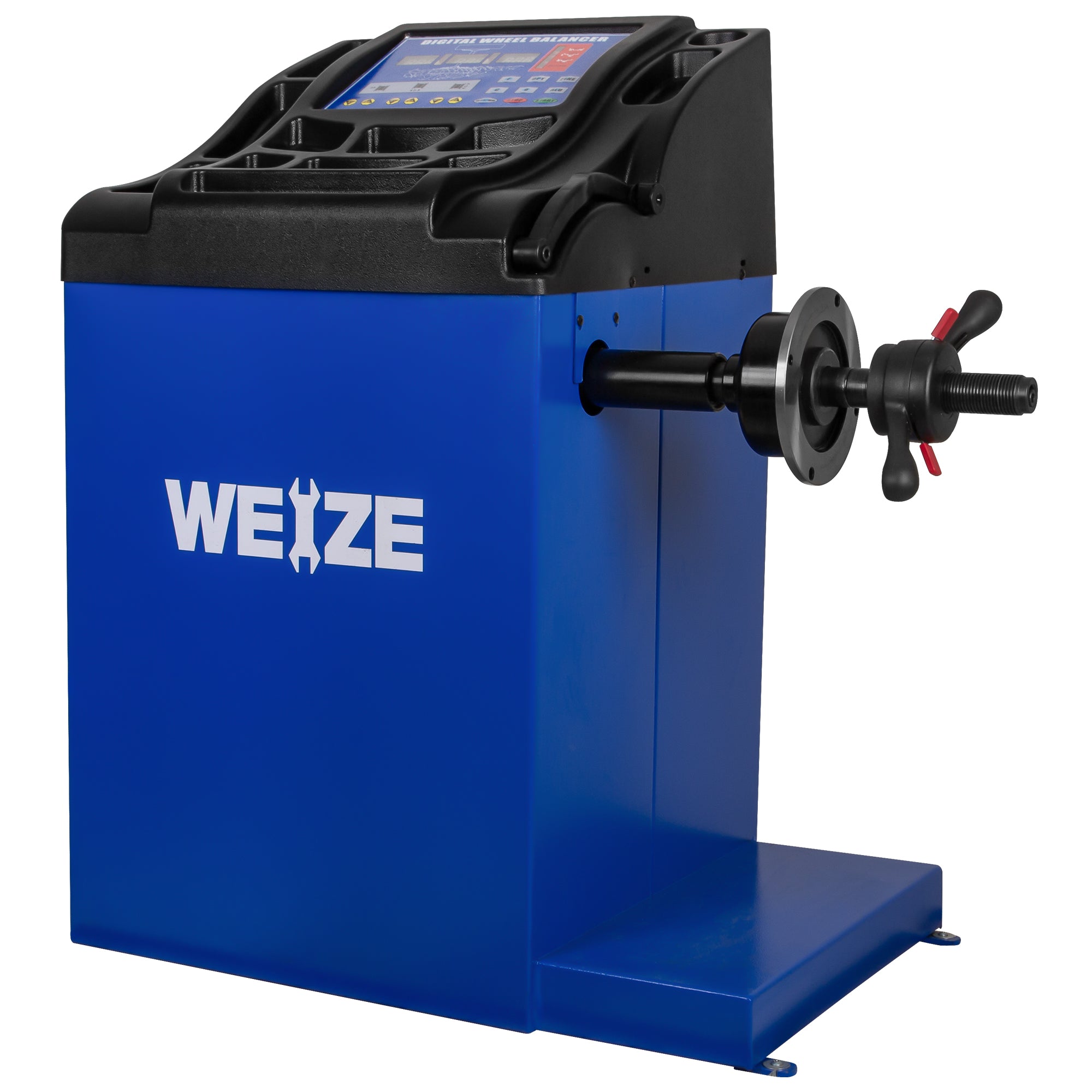 WEIZE 2.0 HP Swing Arm Tire Changer & Wheel Balancer Combo - Professional Automotive Tire Machine for Car, Truck & Motorcycle Repair Shops & Home Garages