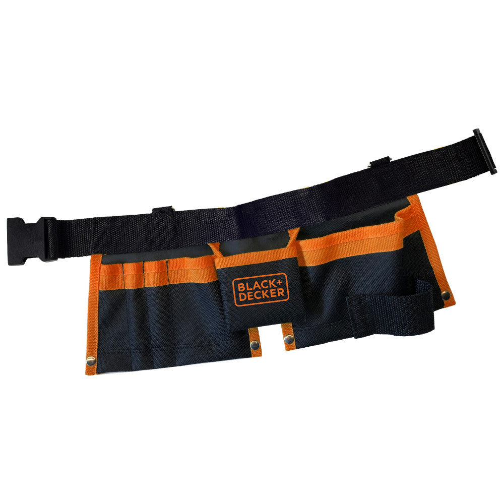 Black and Decker Kids Tool Belt - Adjustable Pretend Play Set for Children | Perfect for Role Play, DIY Projects & Imaginative Play
