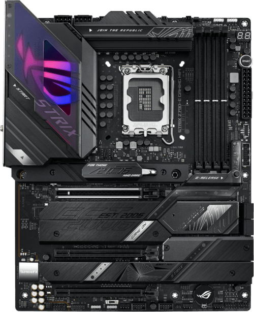 ASUS ROG STRIX Z790-E Gaming WiFi 6 Motherboard - Intel LGA 1700 Socket, DDR5, PCIe 5.0, 14+1 Power Stages | Perfect for High-End Gaming PCs, Streaming & Content Creation