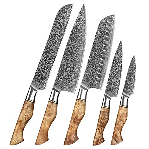 5pc knife set