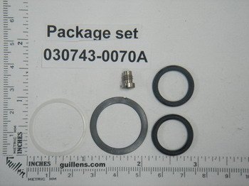 American Standard Original Part 030742-0070A Hose Seal Kit - Replacement Seal Kit for Toilet & Plumbing Repairs | Perfect for Leak Prevention & Bathroom Maintenance