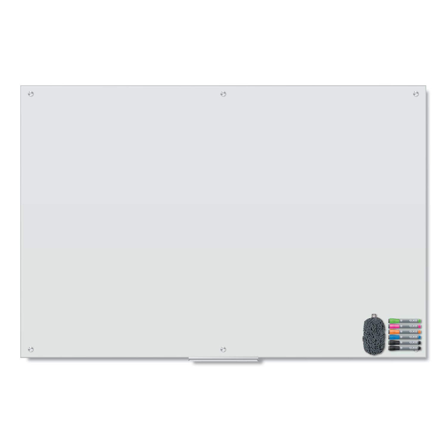 U Brands Magnetic Glass Dry Erase Board - 47