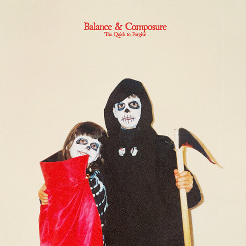 Balance & Composure - Too Quick to Forgive Limited Edition Black & White Swirl Vinyl Record | Indie Rock Music for Home Listening & Vinyl Collectors