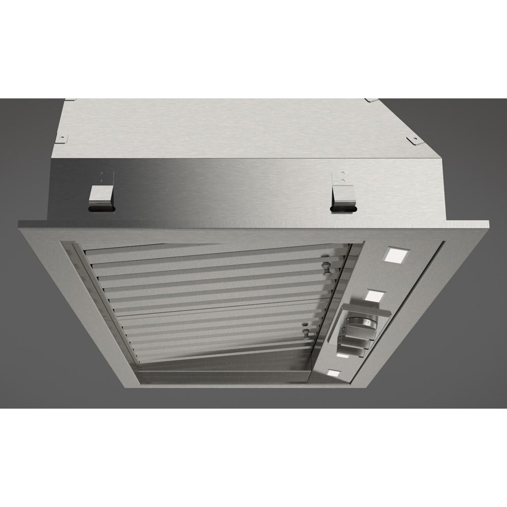 Fulgor Milano 34-inch 1000 CFM Professional Stainless Steel Range Hood Insert with Knob Controls (F6BP34DS1) - Perfect for Modern Kitchens & High-Volume Cooking