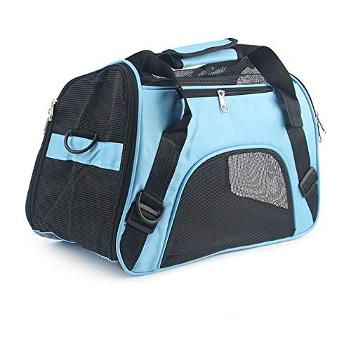 Portable Pet Carrier Bag for Dogs & Cats - Soft-Sided Travel Carrier with Breathable Design - Ideal for Travel, Hiking, Walking & Outdoor Adventures