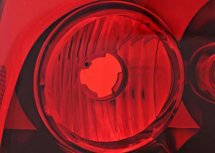 Dodge Charger Tail Lights Lamps Set - Pair for 2006 2007 2008 Models - Driver & Passenger Side - LED Brake Lights for Night Driving Safety