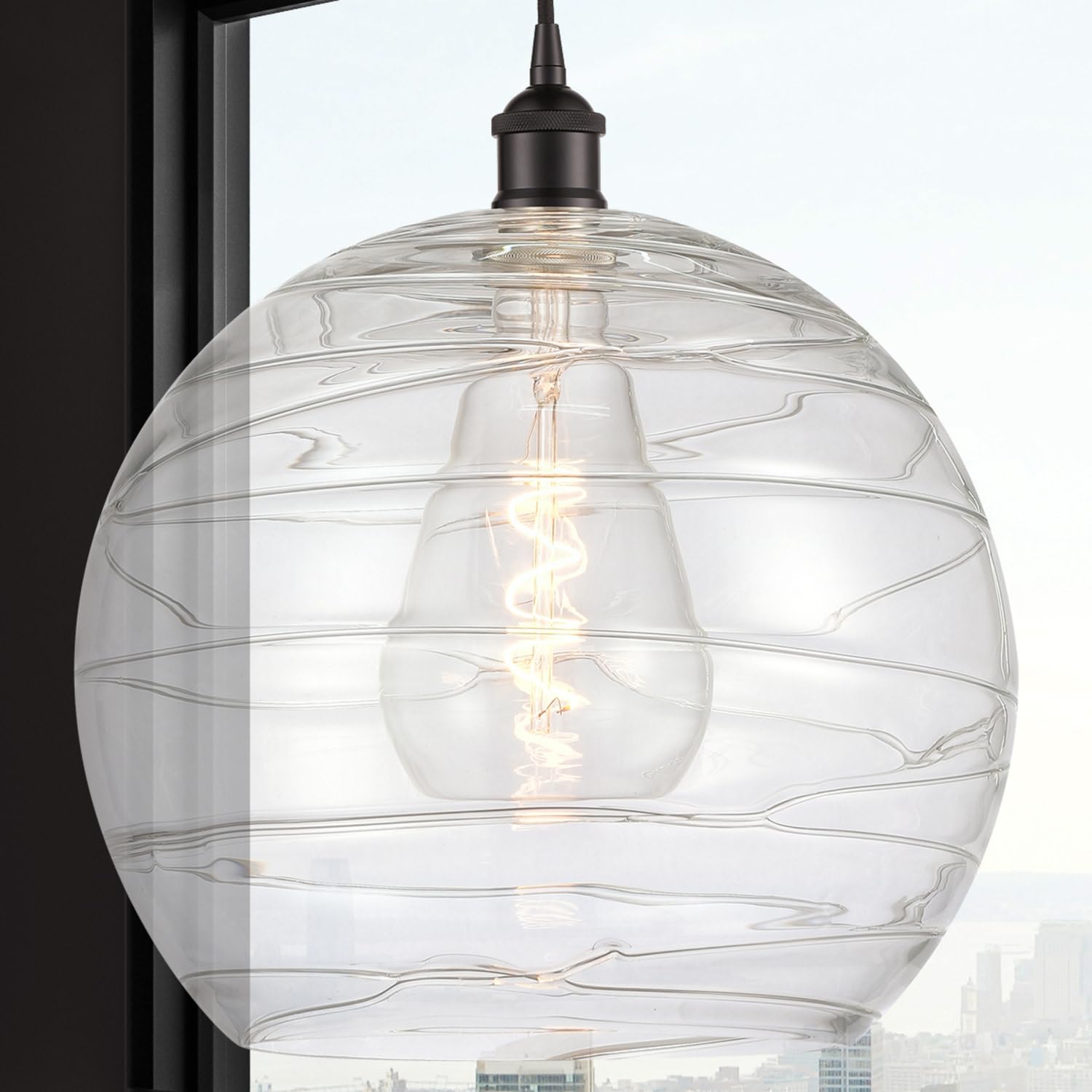 Innovations Lighting Athens Water Glass Pendant Light - 15.88