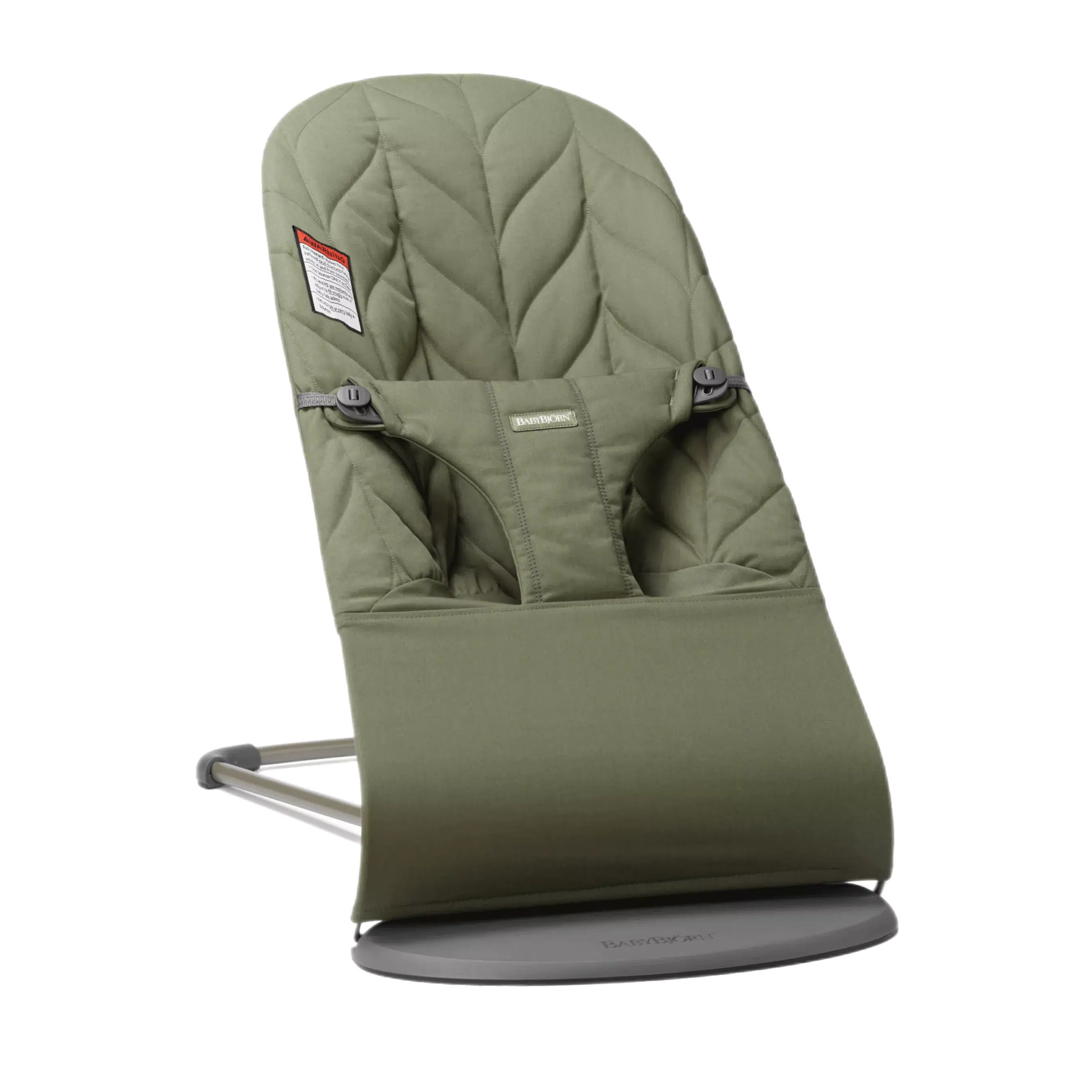 Baby Bjorn Bouncer Bliss Woven Petal Quilt Dark Green - Premium Baby Rocker for Newborns & Infants - Perfect for Nursery, Playtime & Soothing Fussy Babies
