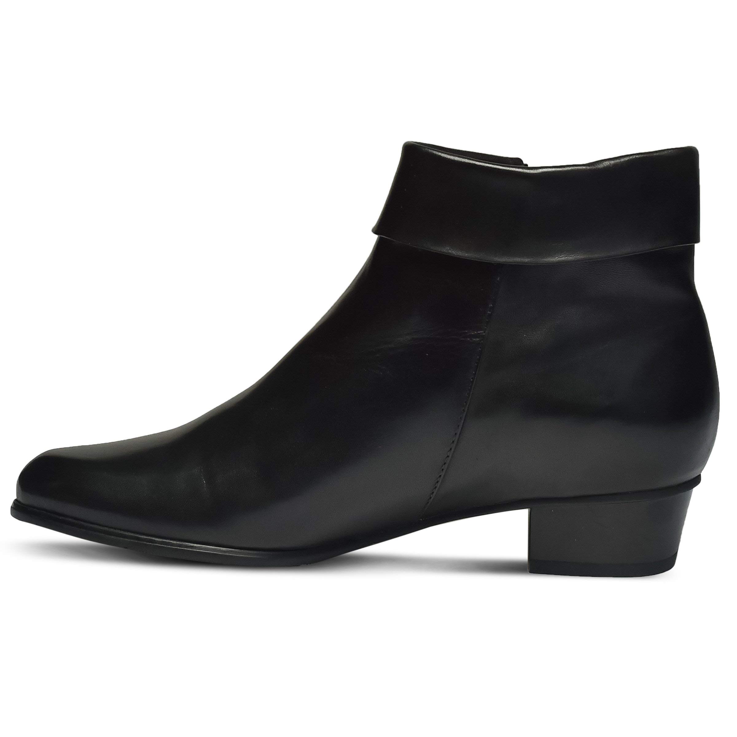 Spring Step Women's Stockholm Boot - Waterproof Ankle Booties for Winter, Comfortable Slip-On Shoes with Cushioned Insole | Perfect for Casual Outfits, Office Wear & Outdoor Activities