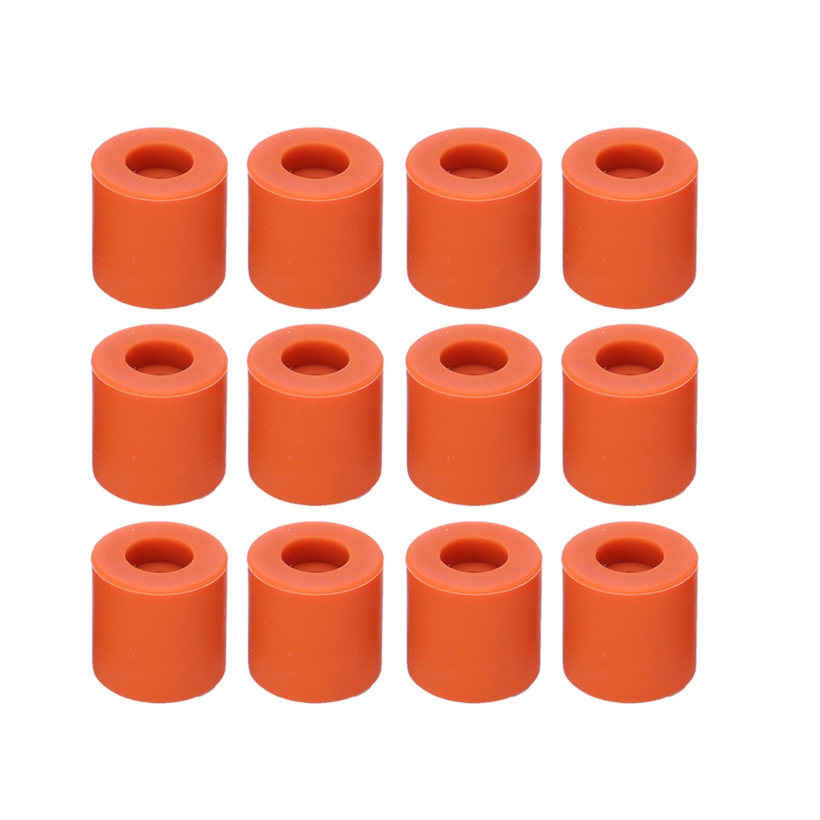 12pcs High Temperature Resistant 3D Printer Leveling Feet - 16mm Silicone Platform Levelers for Ender 3, CR-10, Anycubic - Perfect for Home, Office & Industrial 3D Printing Projects