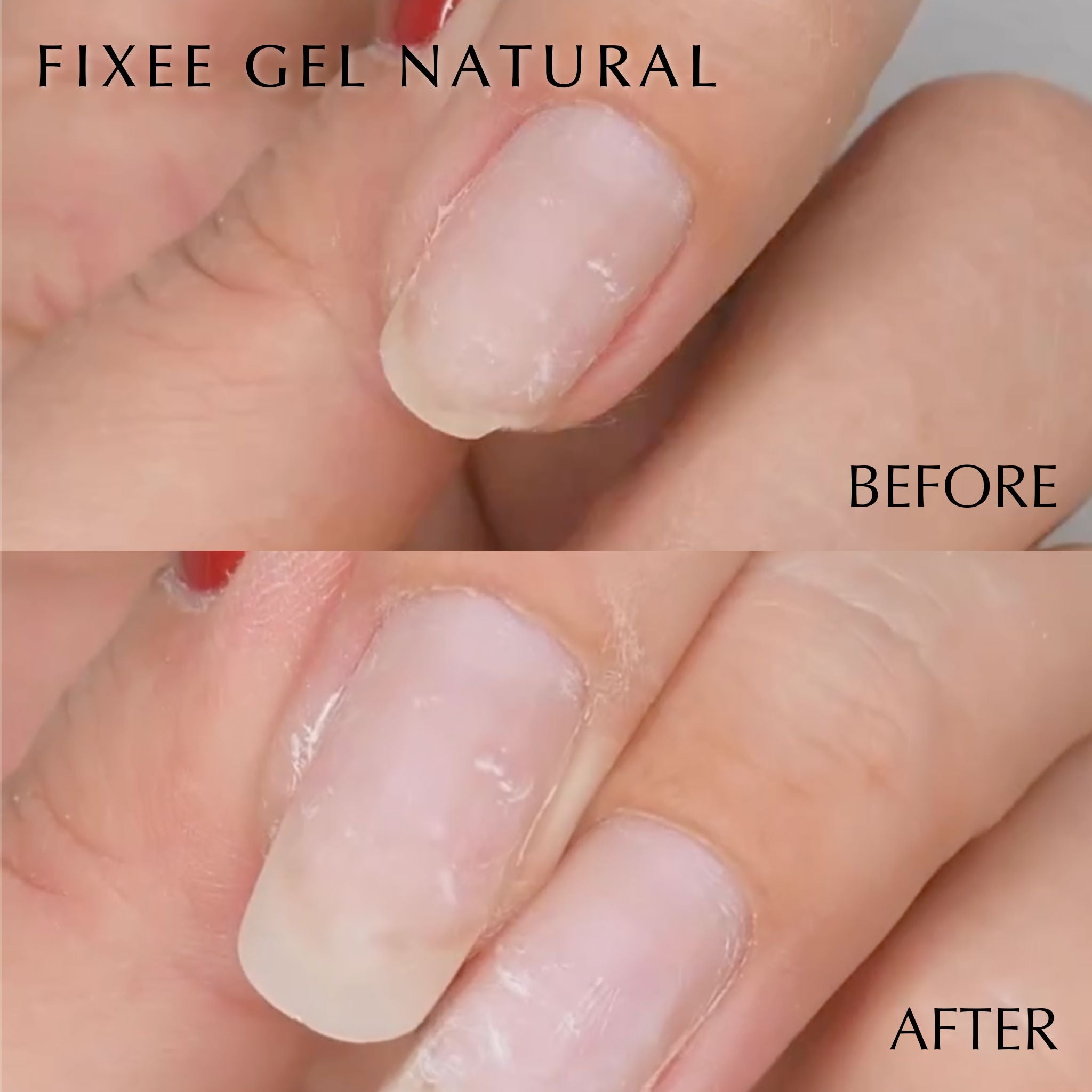 Kokoist Fixee Gel Natural 4g - Professional Nail Extension Builder Gel for Strong & Natural-Looking Nails | Perfect for DIY Manicures & Salon Use
