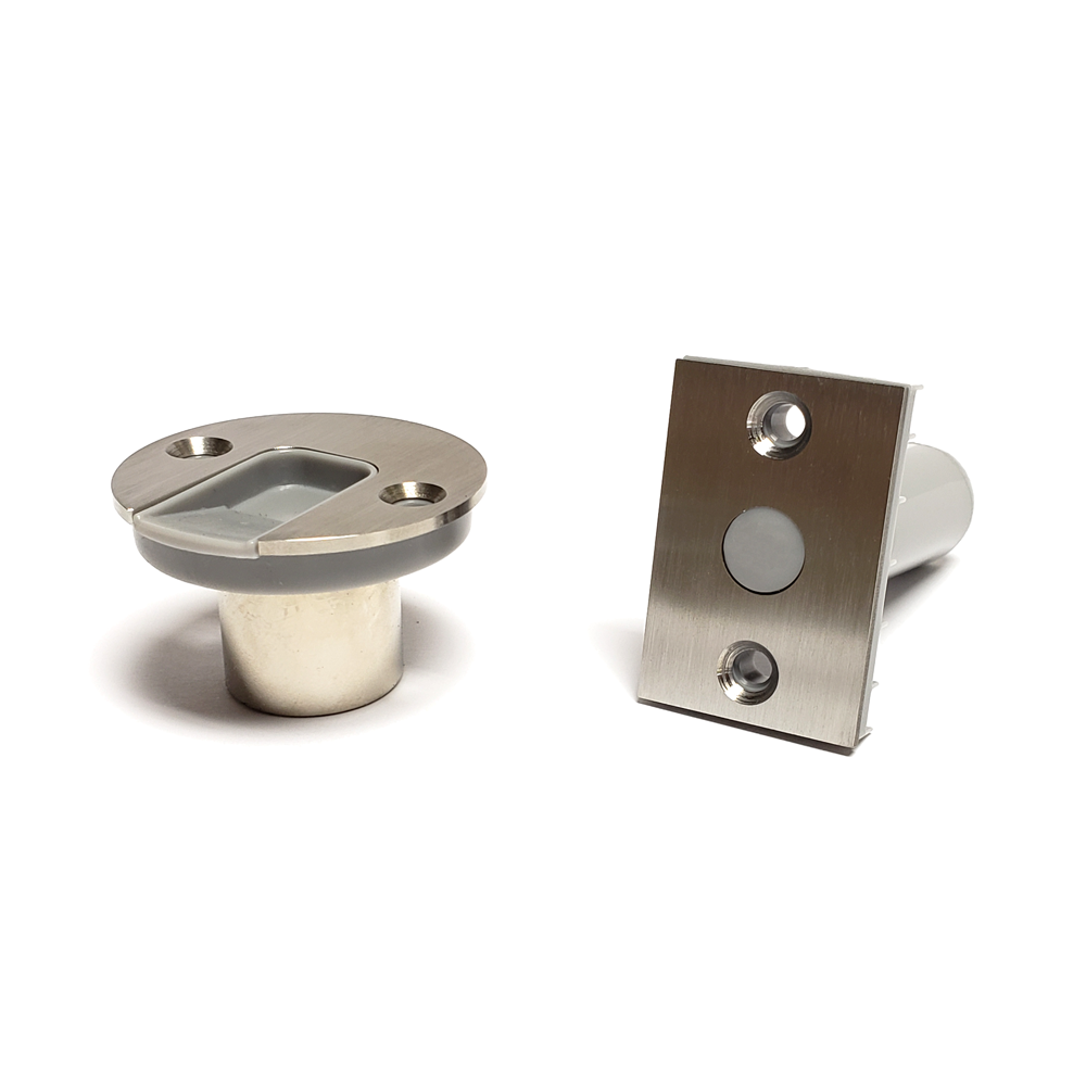 Ghostop GS300 Hidden Door Stop - Invisible Door Stopper for Home & Office Security - Perfect for Sliding Doors, Glass Doors & Hardwood Floors