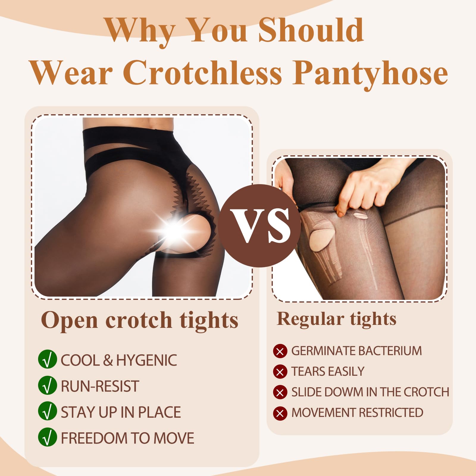 MANZI Sheer Pantyhose for Women - 30 Denier High Waist Tights, Sheer to Waist Stockings with Suspenders | Perfect for Office, Party & Formal Occasions