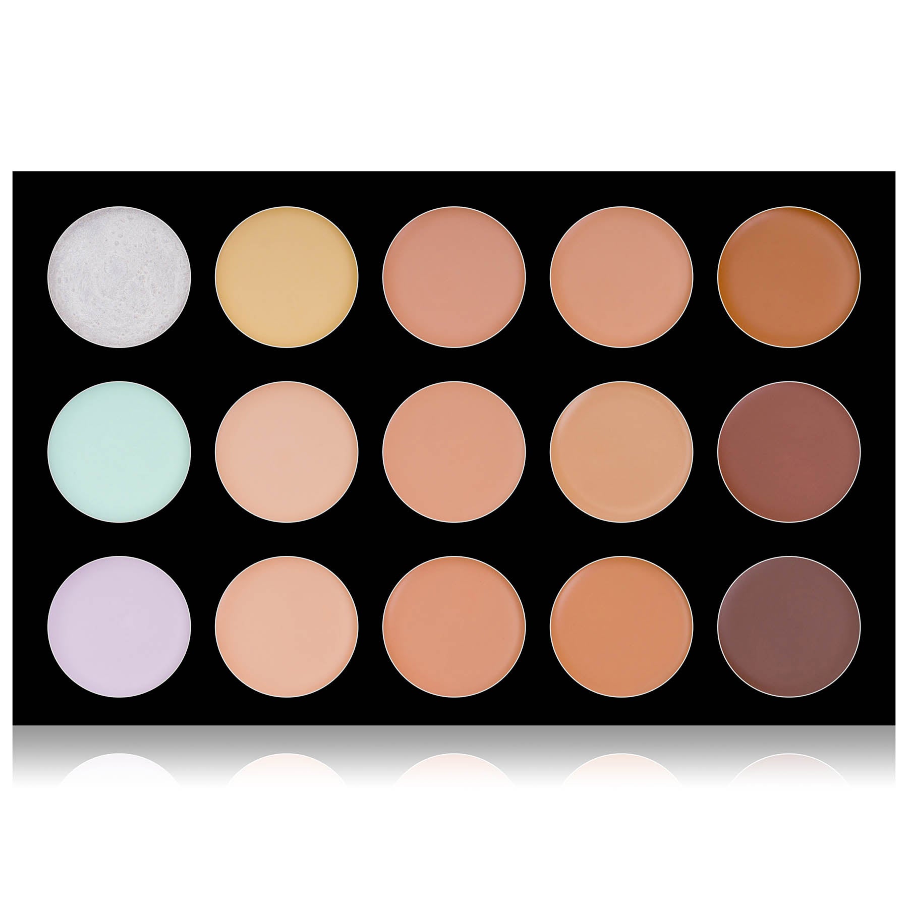 Mini Masterpiece Makeup Set - 6 Layer Refillable Palette for Eyeshadow, Blush & Highlighter | Professional Cosmetic Kit for Travel, Home & Makeup Artists