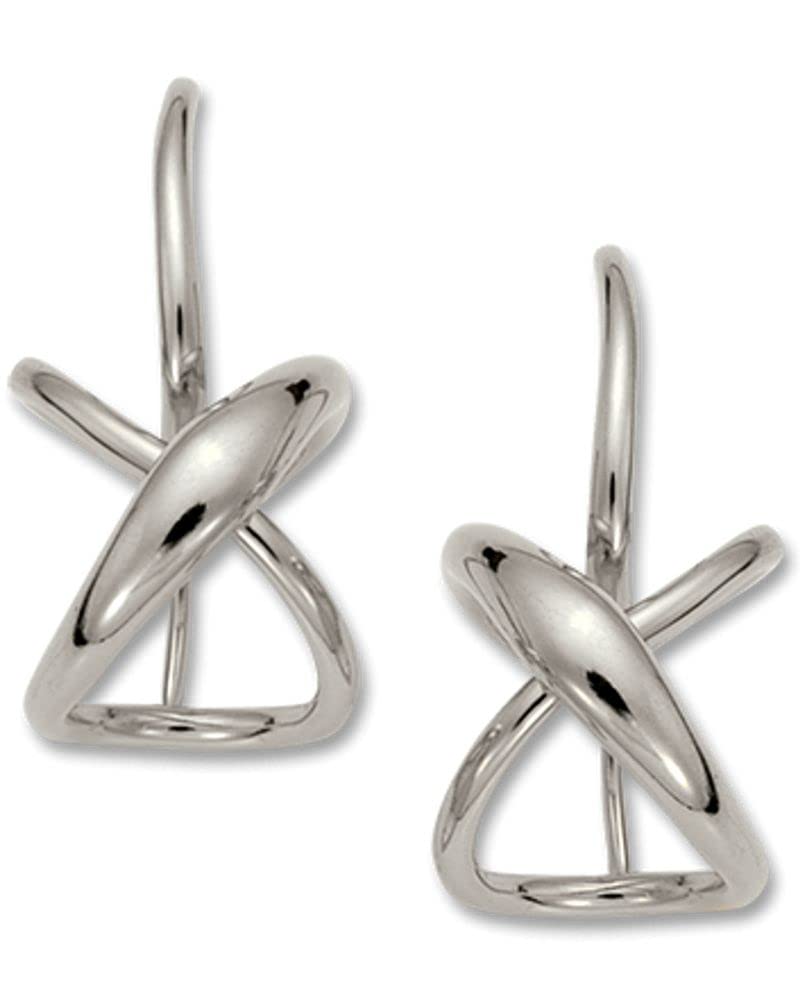 Ed Levin Secret Heart Earrings - Sterling Silver Dangle Earrings for Women, Romantic Gift for Her - Perfect for Valentine's Day, Anniversary & Date Night