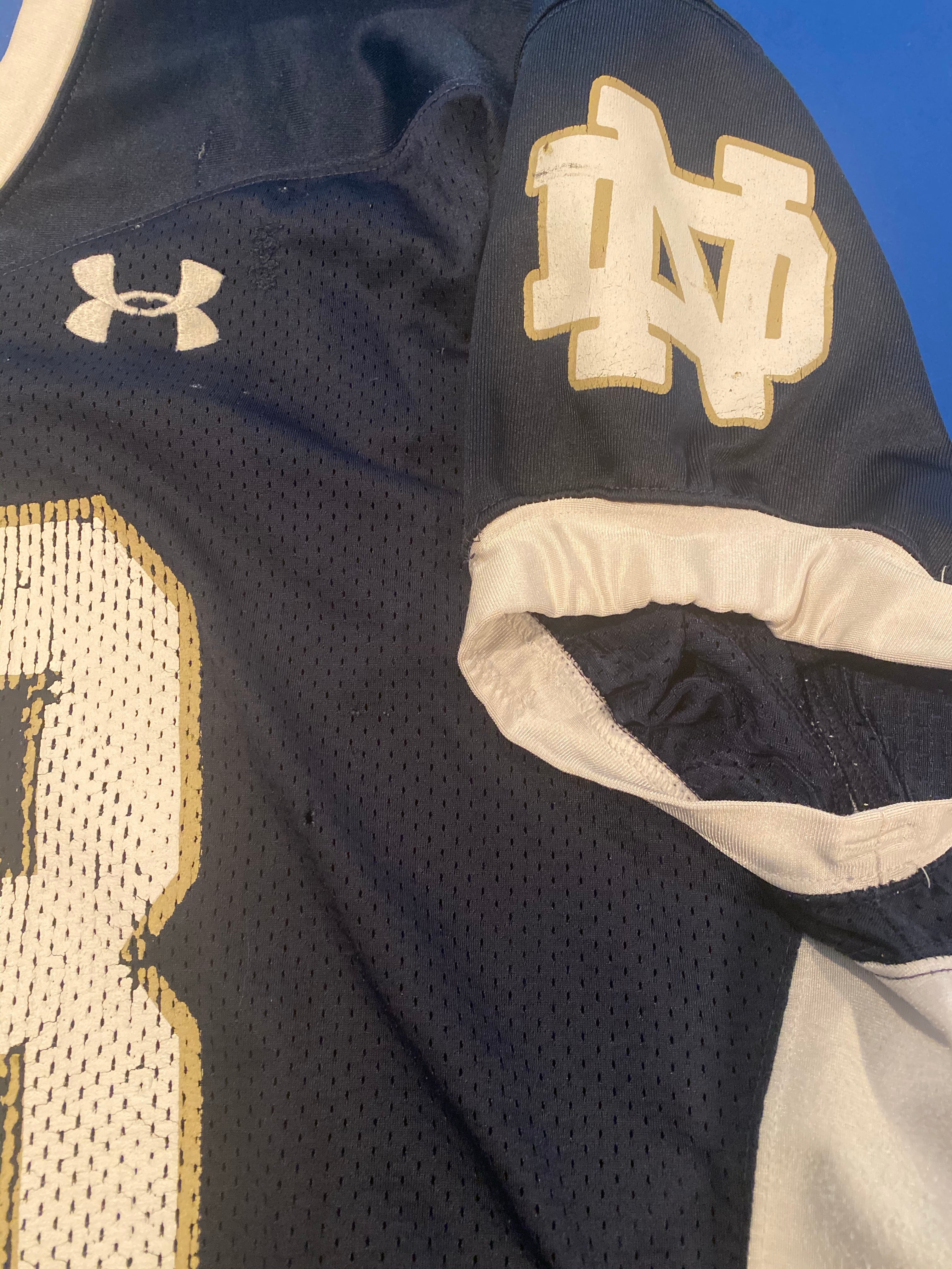 Ronnie Stanley Notre Dame Football Game-Worn Jersey #78 by Under Armour – Authentic Collectible for Fans & Memorabilia Enthusiasts | Perfect for Display, Gifting, and Sports Memorabilia Collections