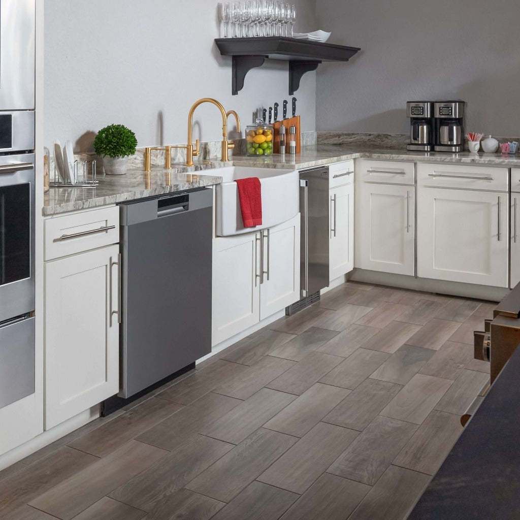 BREDA 24 Inch Panel Ready Tall Tub Dishwasher - Stainless Steel Interior, Energy Star Certified (Model LUDWT30150) for Modern Kitchens and Open-Concept Homes