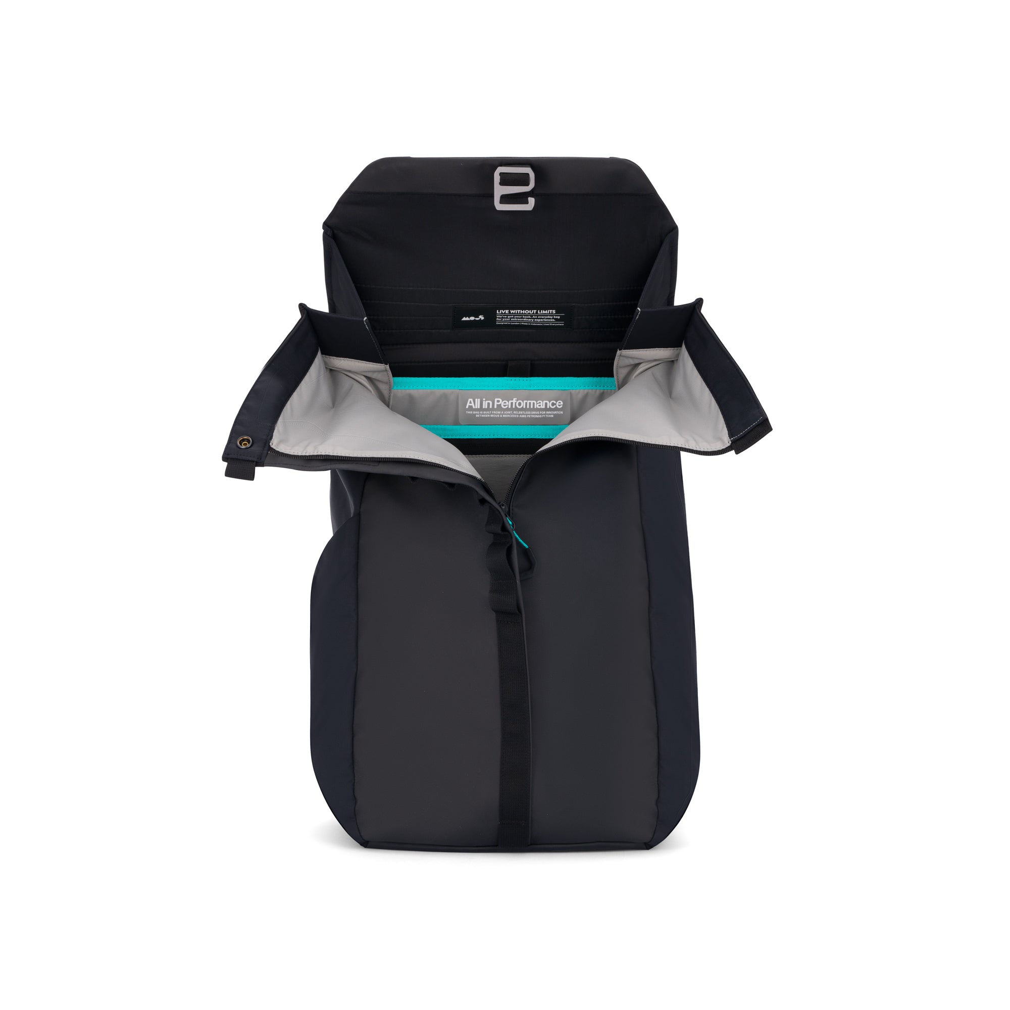 Flap Backpack - Stylish & Durable Daypack for Travel, Work & School | Mercedes AMG F1 Team Inspired Design | Perfect for Commuting, Gym & Outdoor Adventures