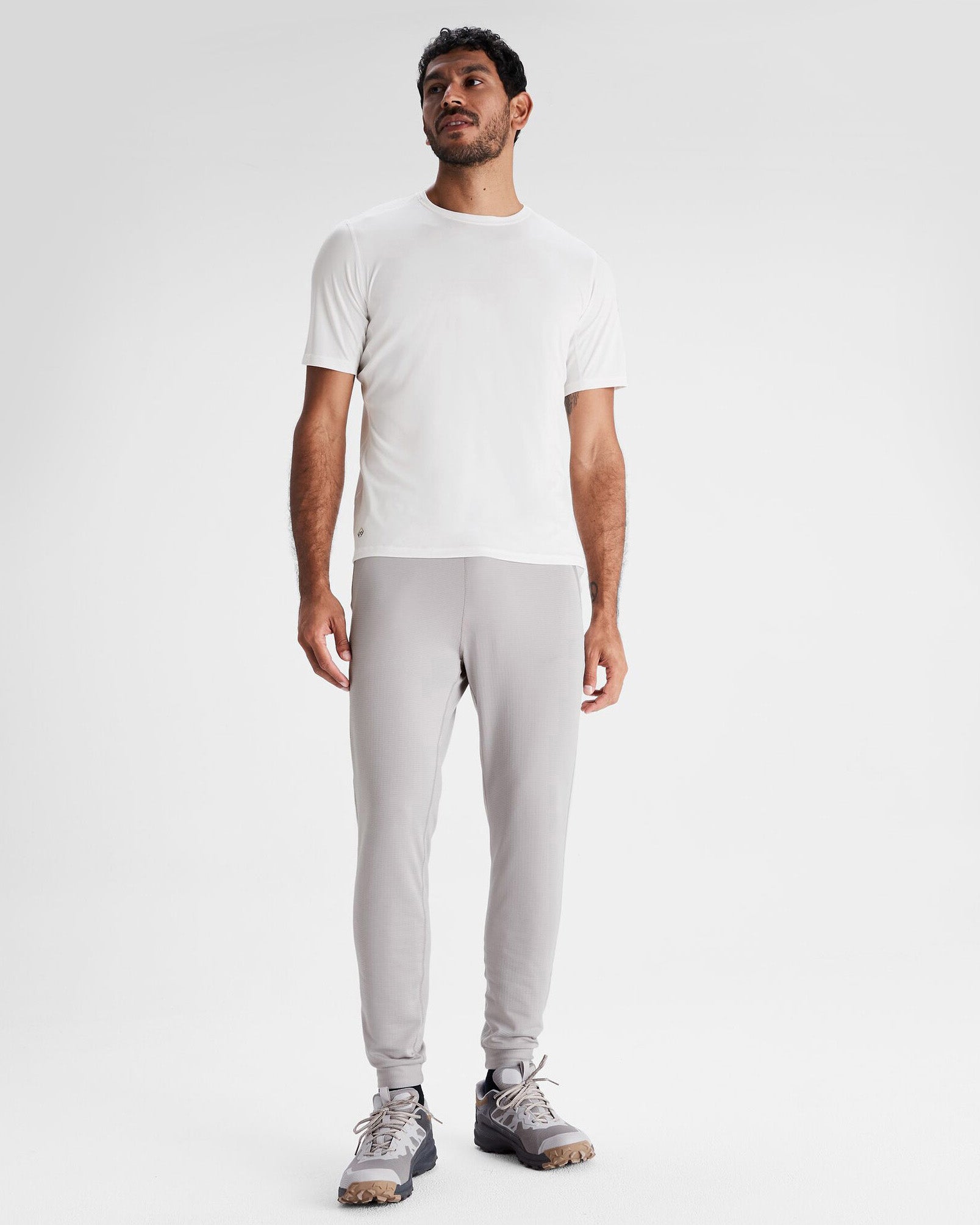 Men's Seeker Fleece Joggers - Soft Comfortable Lounge Pants for Men, Steel Grey - Perfect for Running, Gym, Yoga & Relaxing at Home