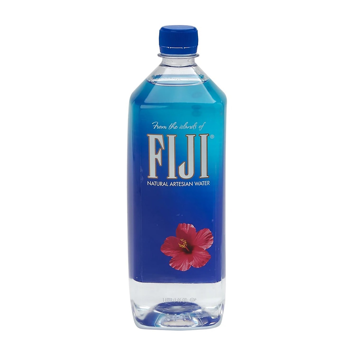 Fiji Natural Artesian Water 1 Liter Bottle - Pure, Refreshing Spring Water for Hydration, Home, Office & Outdoor Activities