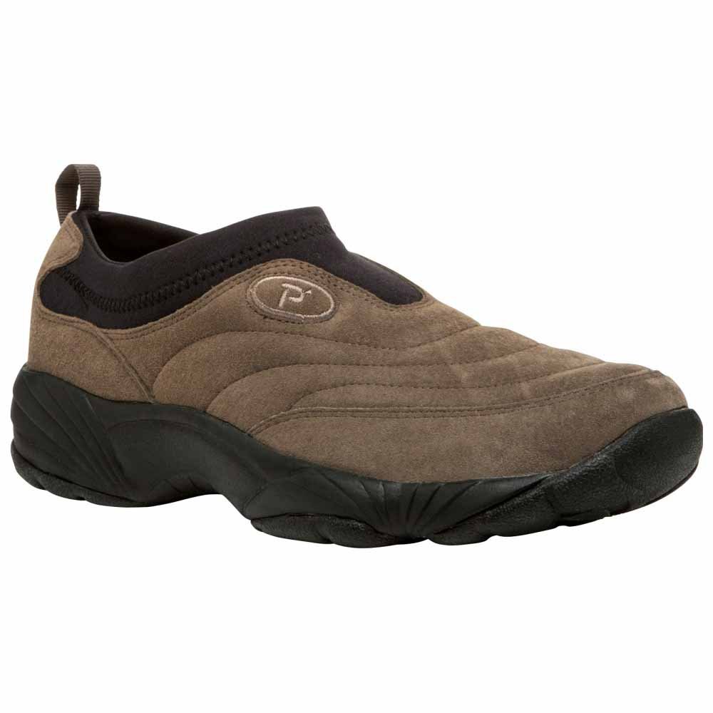 Propet Men's Wash & Wear Slip-On II Walking Shoes - Comfortable Lightweight Slip-Resistant Sneakers for Walking, Travel & Everyday Wear