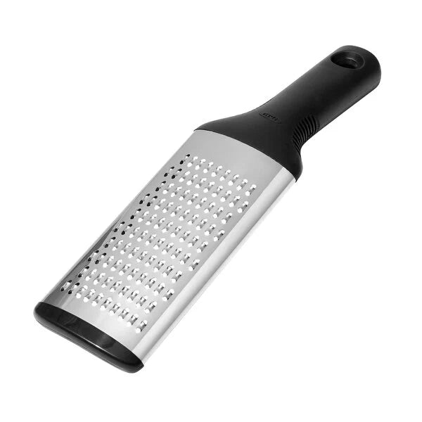 OXO Good Grips Handheld Grater - Stainless Steel Kitchen Grater for Cheese, Vegetables & Fruits | Compact & Ergonomic Design for Easy Grip | Perfect for Cooking, Baking & Meal Prep