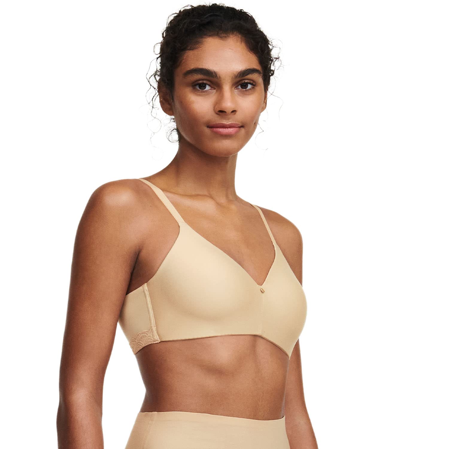 Chantelle Women's C Comfort Wire Free Bra - Soft Support Everyday T-Shirt Bra for Work, Yoga & Lounge Wear