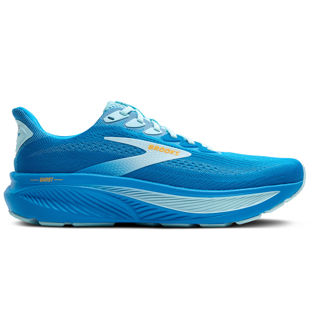 Brooks Ghost 17 Running Shoes for Men - Lightweight Cushioned Sneakers for Jogging, Training & Marathon - Comfortable Road Running Shoes for Daily Workouts & Long Distance Running