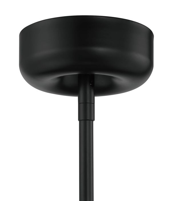 Craftmade Melody Pendant Light in Flat Black - Modern Ceiling Lighting Fixture for Dining Room, Kitchen Island & Bedroom Decor