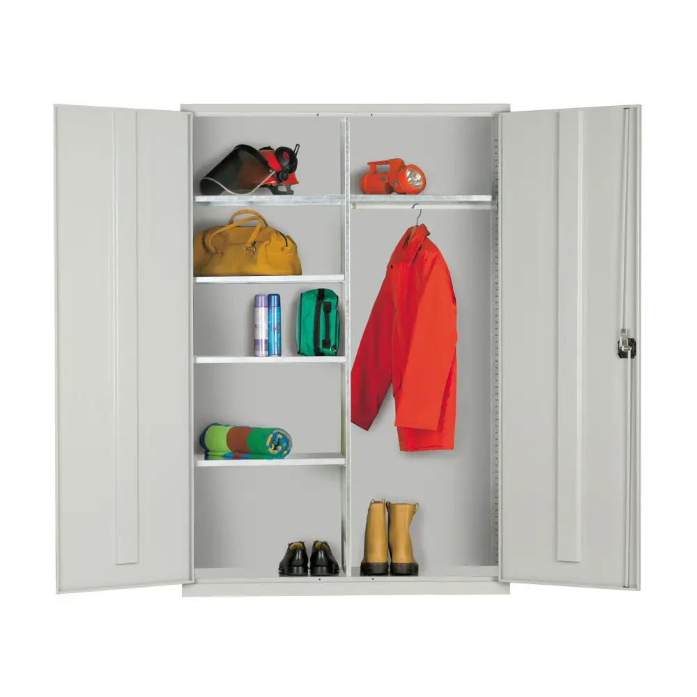 Extra Wide Storage Cupboards - Spacious Organizer for Closet, Kitchen & Garage - Perfect for Home Organization & Decluttering