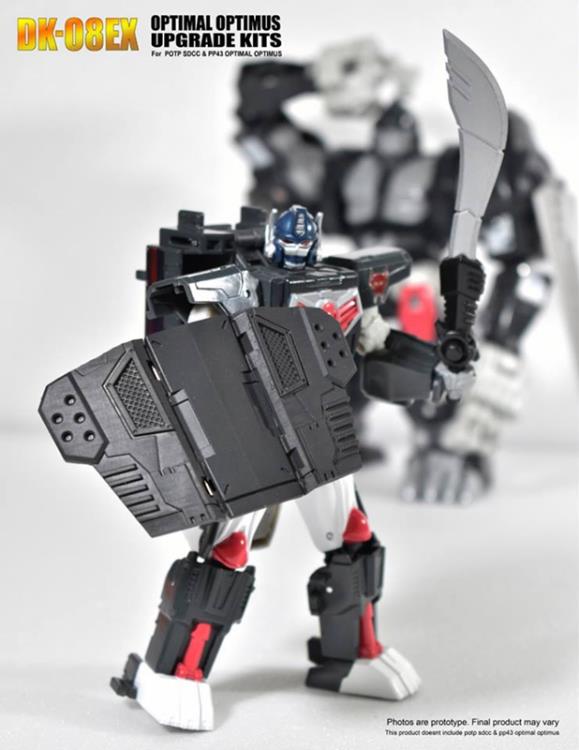 DNA Design DK 08EX Upgrade Kit for POTP SDCC/PP 43 Optimal Optimus - Transformers Toy Accessories for Collectors & Display Enhancement