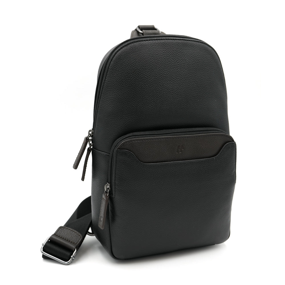 Hechter Genuine Leather Crossbody Bag for Women - Stylish & Durable Shoulder Purse - Perfect for Work, Travel & Everyday Use