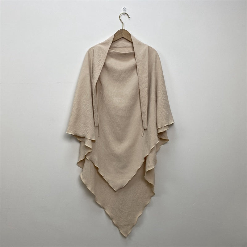 Premium Niqab Khimar Overhead Hijab - Modest Islamic Veil for Women - Perfect for Prayer, Daily Wear & Special Occasions