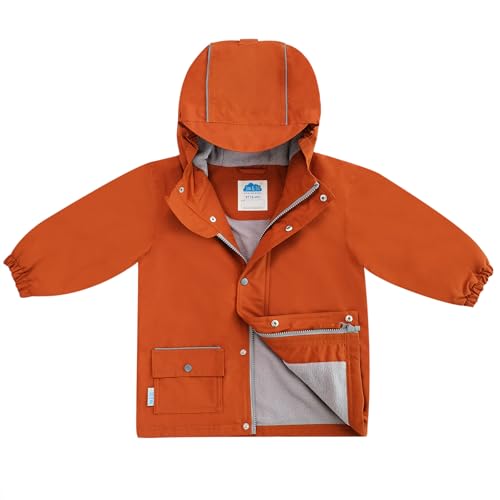 Fleece-lined: Terracotta