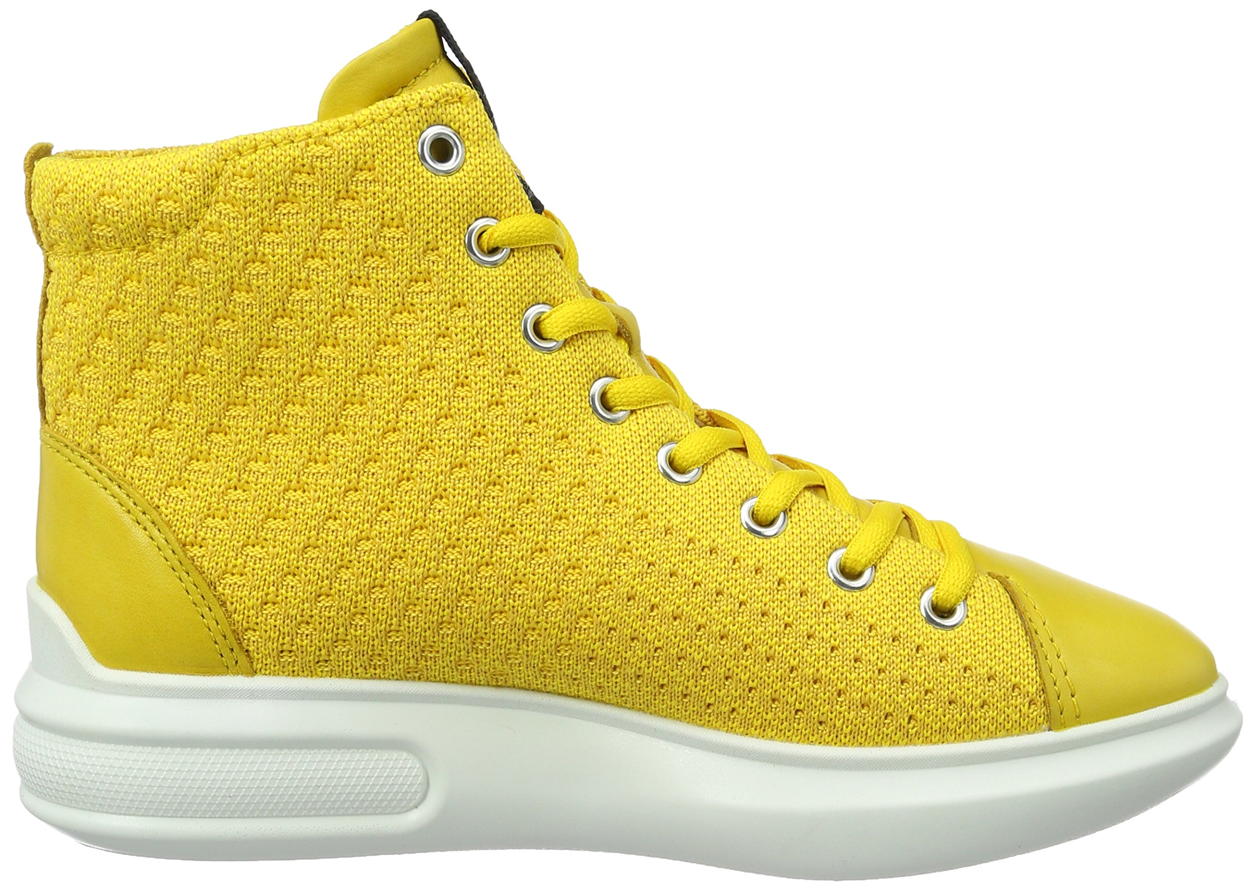 ECCO Women's Soft 3 High Top Sneakers - Comfortable Fashion Shoes for Walking, Running & Casual Wear | Breathable Leather Sneakers for Women