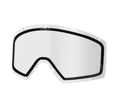 Dragon 2025 DX3 OTG Replacement Goggle Lens - Clear Anti-Fog Lens for Skiing, Snowboarding & Winter Sports