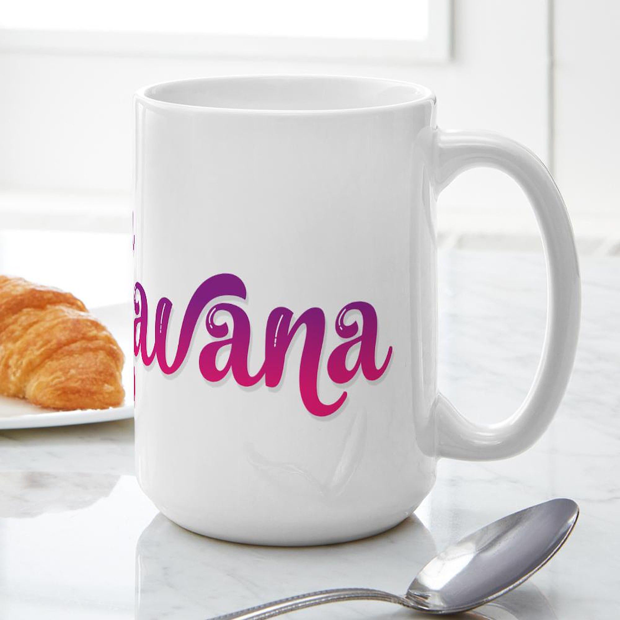 La Caravana 15 oz (444 ml) Ceramic Coffee Mug - Durable & Stylish Travel Mug for Coffee, Tea & Hot Drinks - Perfect for Home, Office & Camping Use