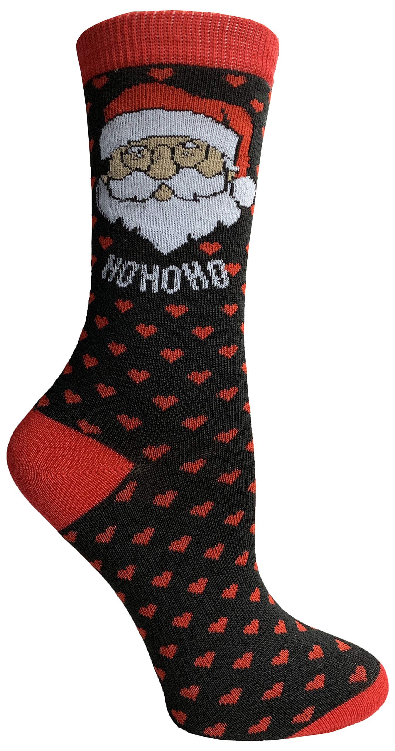 Yacht & Smith Women's Christmas Socks - Fun Holiday Novelty Crew Socks with Festive Colors - Perfect for Christmas Gifts, Office Parties & Cozy Winter Evenings