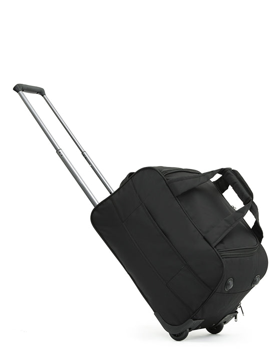 Tosca TCA602 Oakmont Cabin Wheeled Luggage Bag - Black Carry-On Suitcase for Travel, Business Trips & Weekend Getaways