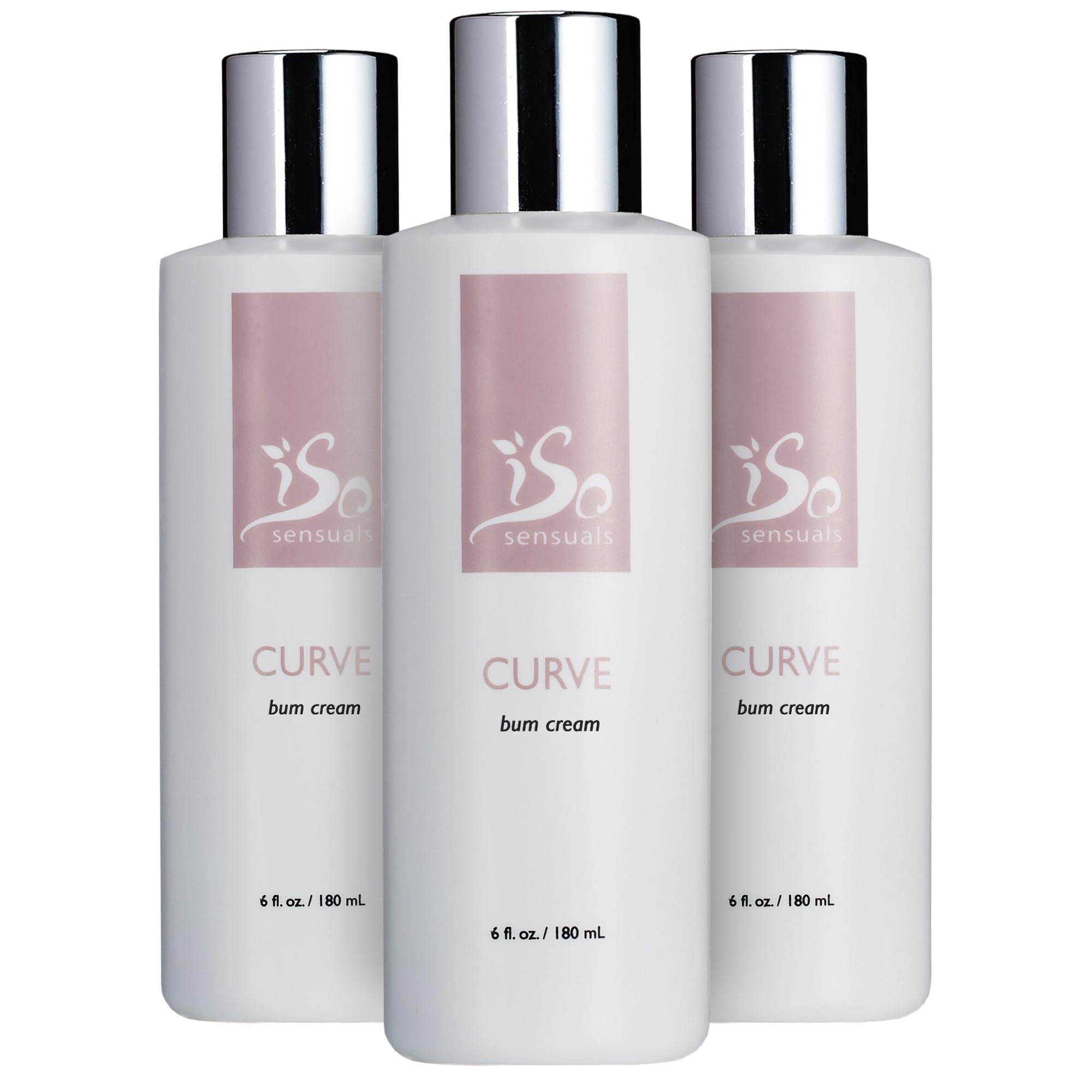 Curve Butt Enhancement Cream - 3 Pack for Firming & Lifting - Natural Booty Enlargement Cream for Women - Perfect for Gym, Workout & Body Shaping