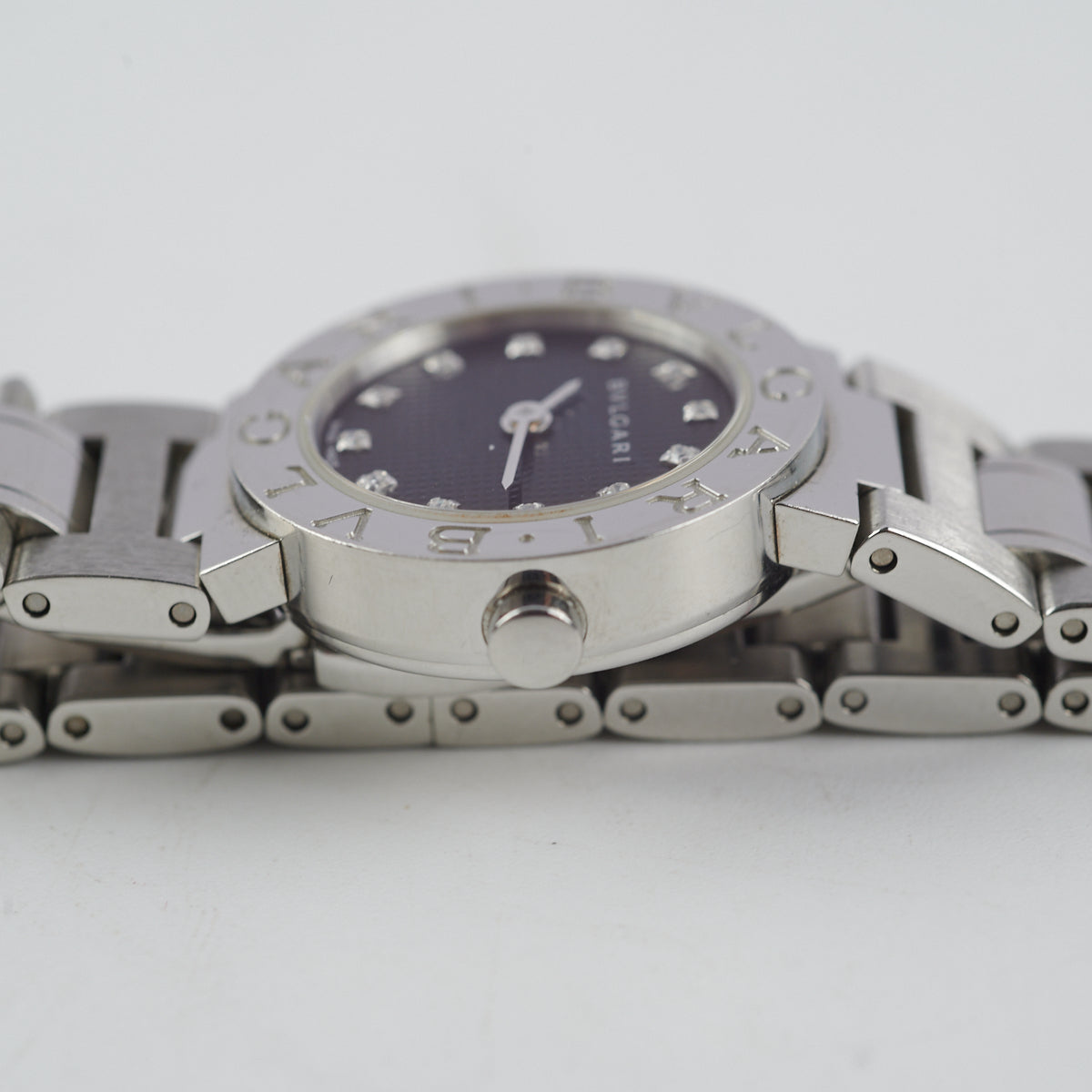 Bvlgari Women's Luxury Diamond Watch 23MM Black Dial - Perfect for Elegant Evening Events & Special Occasions