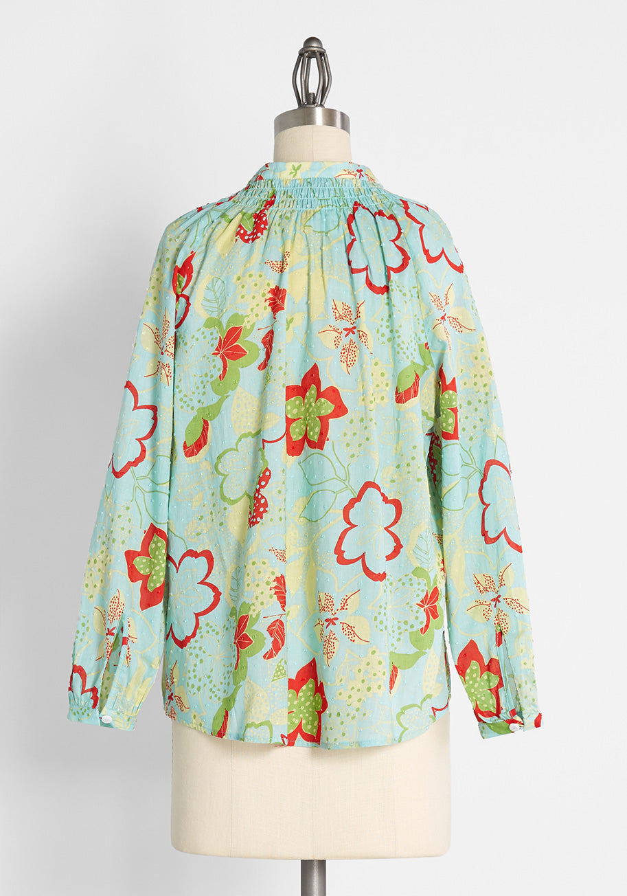 Perfect Peasant Blouse for Women - Flowy Boho Chic Top with Embroidery Details | Ideal for Summer, Festivals & Casual Outfits