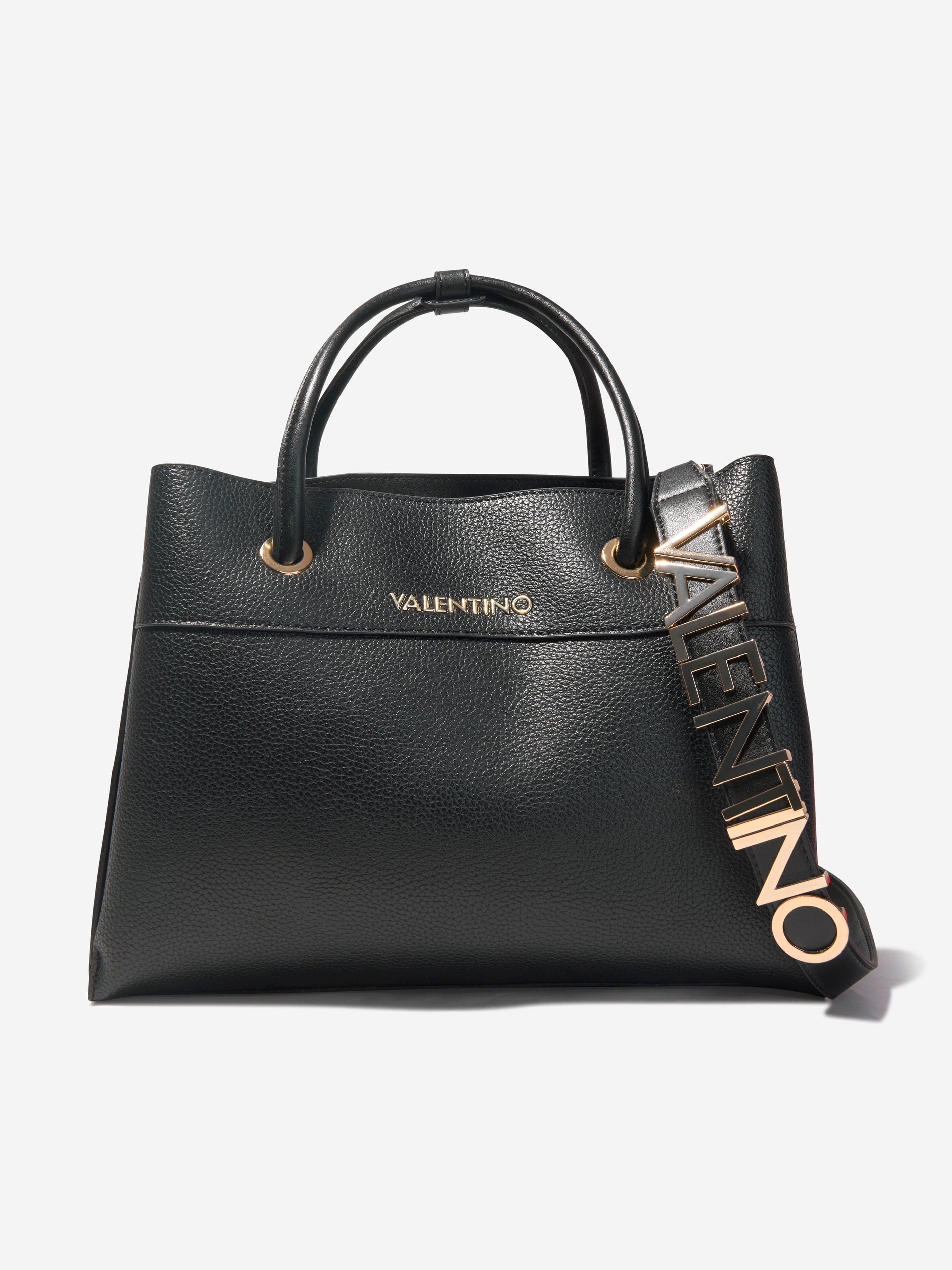 Alexa Black Tote Bag 35cm - Stylish & Spacious Handbag for Work, Travel & Shopping