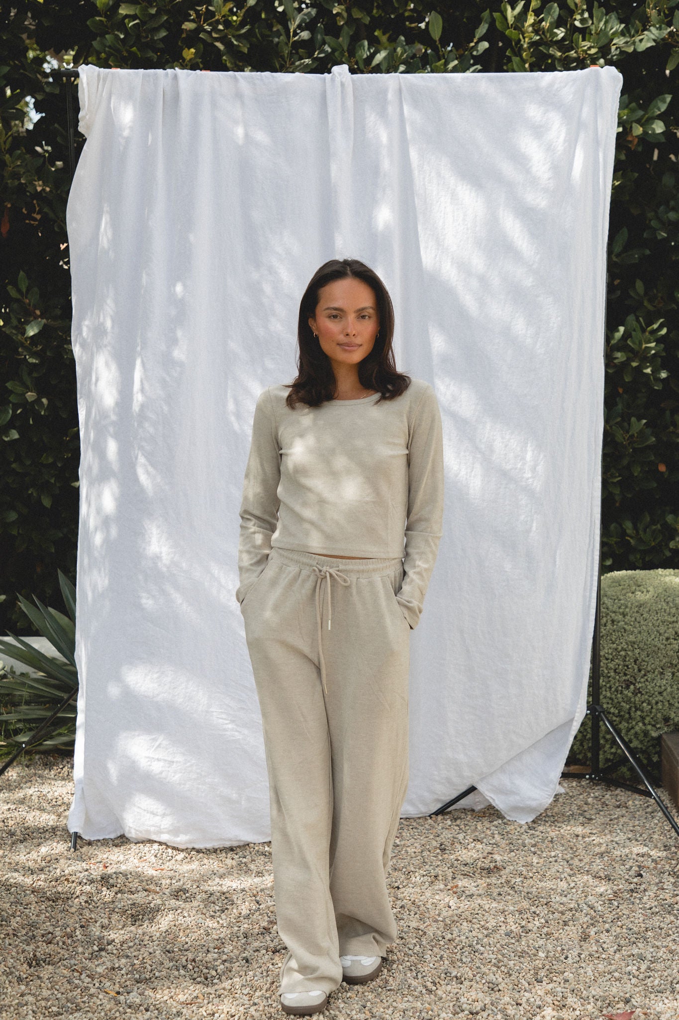 Sand Dune Woven Sweater Pants for Women - Soft & Comfortable Lounge Pants - Perfect for Yoga, Relaxing at Home, and Casual Outings