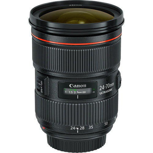 Canon EF 24-70mm f/2.8L II USM Standard Zoom Lens - Professional Photography, Videography & Travel - Compatible with Canon DSLR Cameras