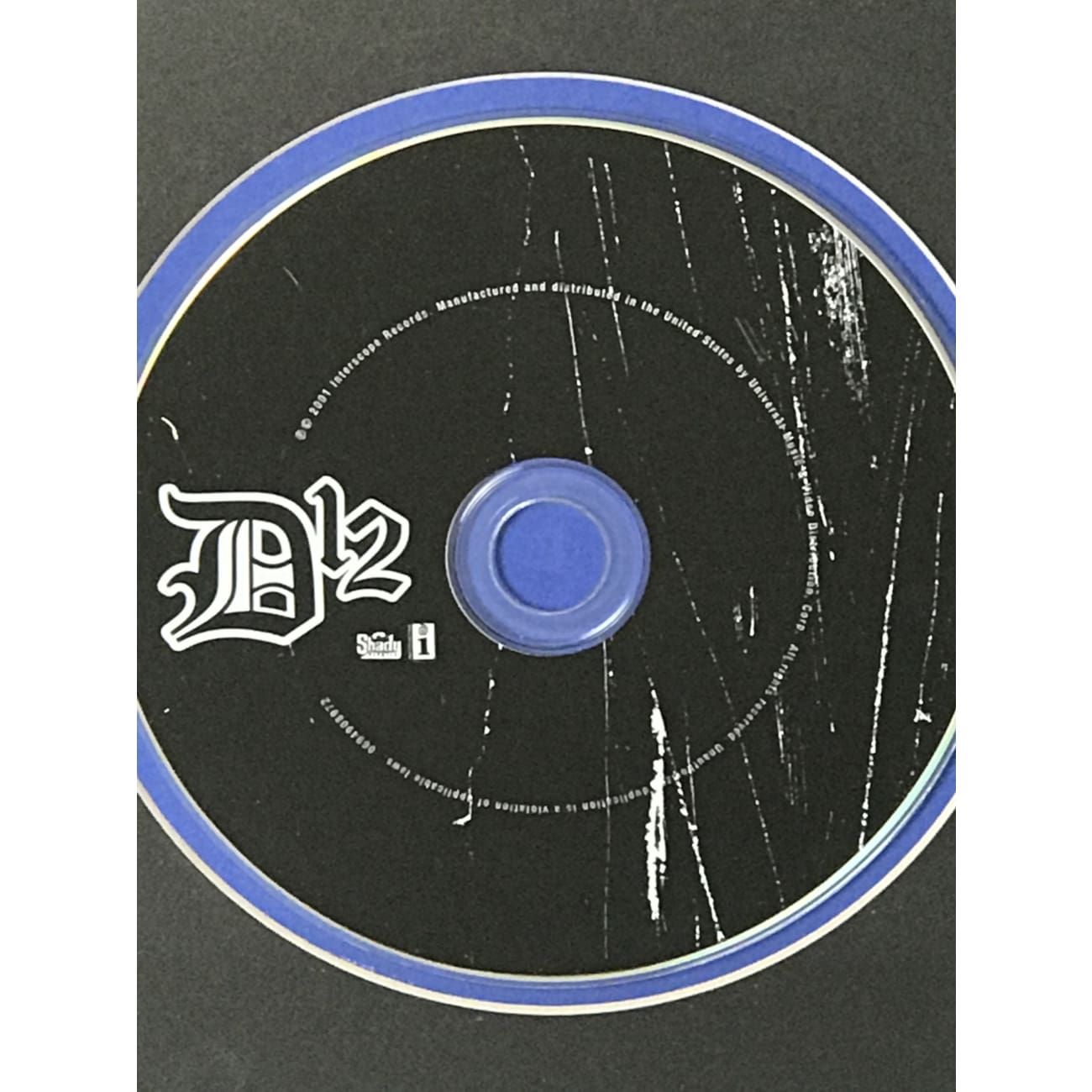 Eminem D12 Devil's Night RIAA Platinum Album Award - Rare Collectible Music Memorabilia for Fans & Display