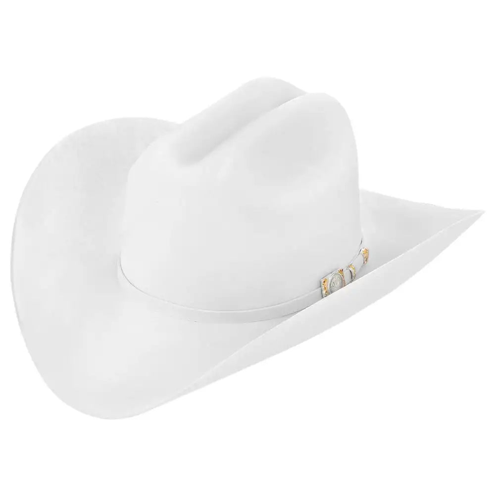 Larry Mahan's Independencia 100X Fur Felt Cowboy Hat for Men - Western Style Rancher Hat for Rodeo, Horseback Riding & Outdoor Adventures