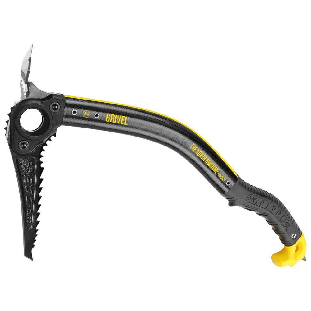 Grivel North Machine Carbon Ice Tool - Lightweight Climbing Axe for Alpine & Ice Climbing - Perfect for Mountaineering, Icefalls & Mixed Terrain