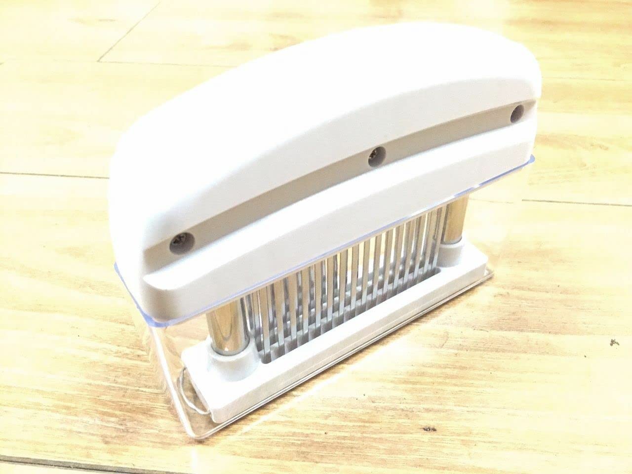 Premium Stainless Steel Meat Tenderizer - Jaccard Style 48-Blade Knife for Steak & Chicken | Professional Kitchen Tool for Grilling, BBQ & Home Cooking