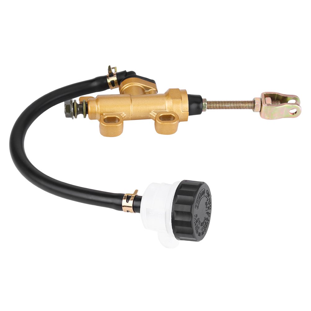 Universal Motorcycle Brake Master Cylinder Pump with Reservoir - for Dirt Bike & ATV Riding